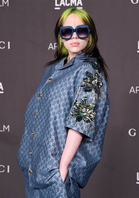 billie eilish gucci pajamas|billie eilish lacma.